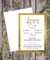 Great Papers! Flat Card Invitation and Envelopes, Metallic Gold Border, 5.5" x 7.75", Printer Compatible, 20 Invitations/20 Envelopes
